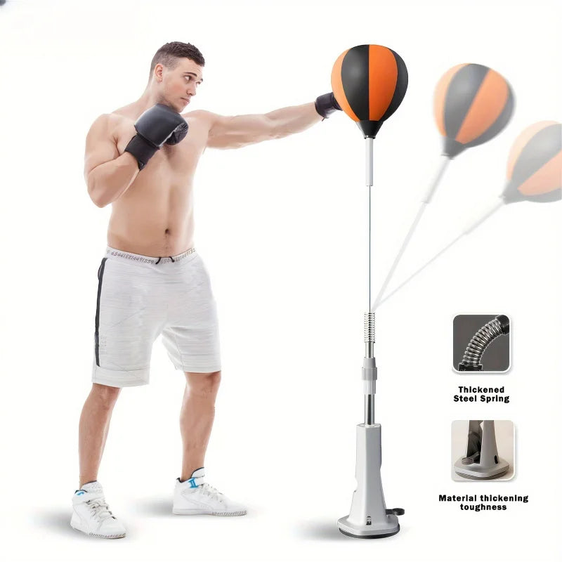 Elevate Your Training with the Adjustable Boxing Punching Bag – Perfect for Indoor Agility and Reflex Training!