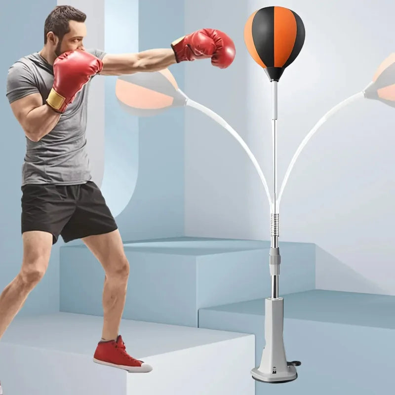 Elevate Your Training with the Adjustable Boxing Punching Bag – Perfect for Indoor Agility and Reflex Training!