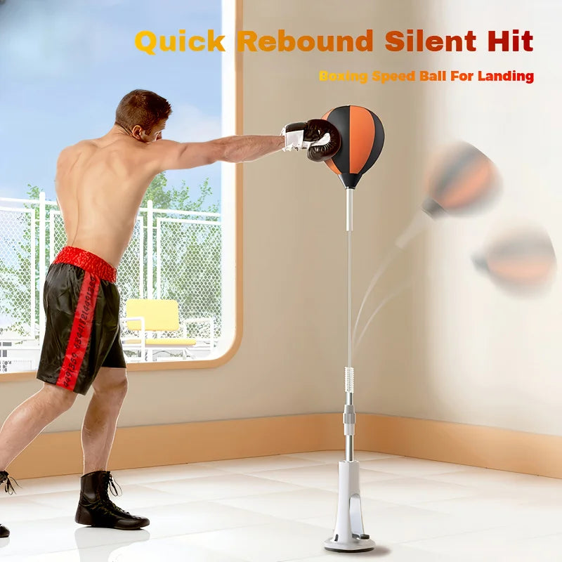 Elevate Your Training with the Adjustable Boxing Punching Bag – Perfect for Indoor Agility and Reflex Training!